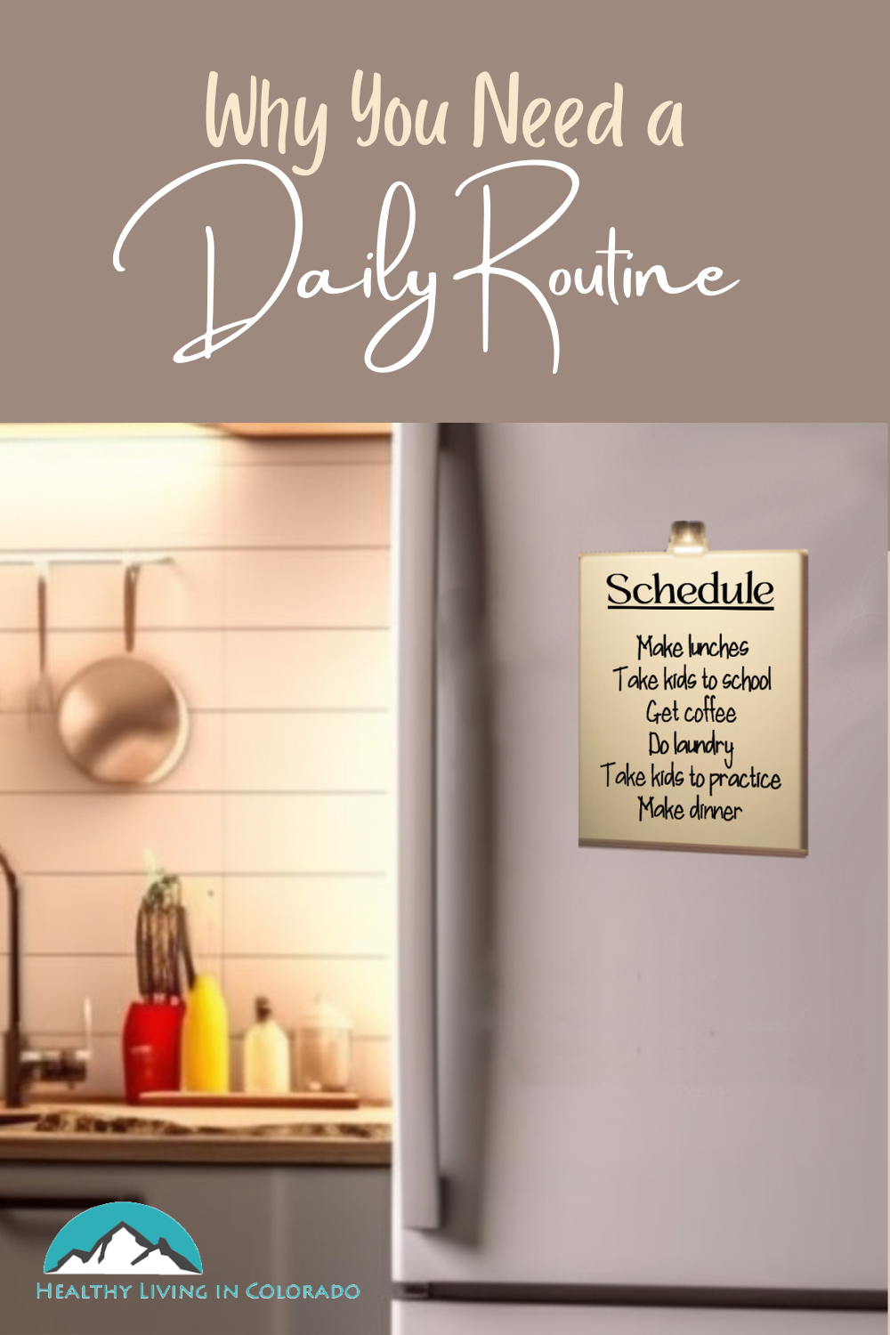 Daily Routine - Healthy Living in Colorado